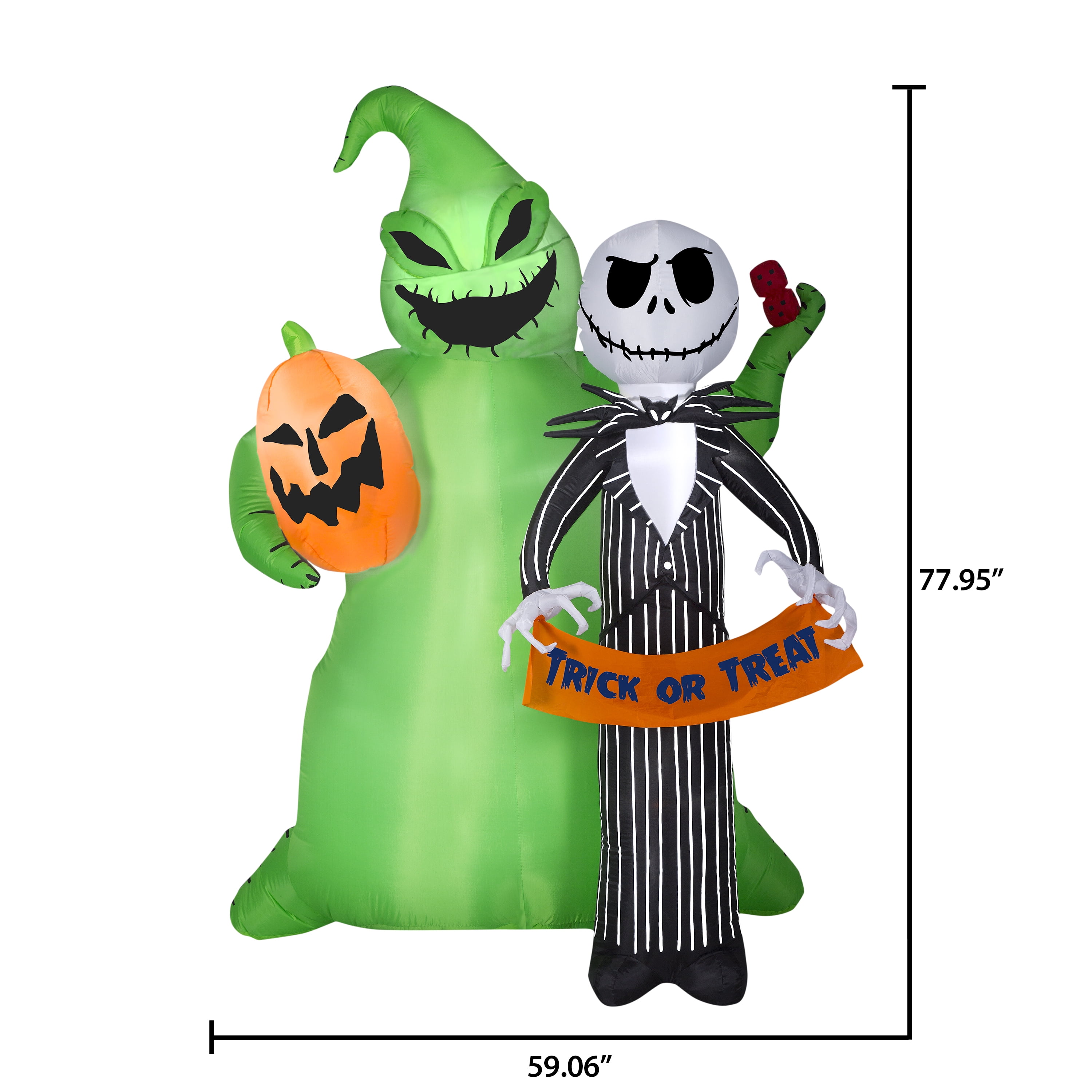 Airblown Inflatables The Nightmare Before Christmas Barrel 5 foot tall 