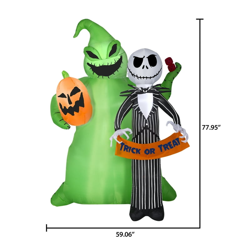 Inflatable The Nightmare Before Christmas set of 2 Jack Skellington and Sally shops