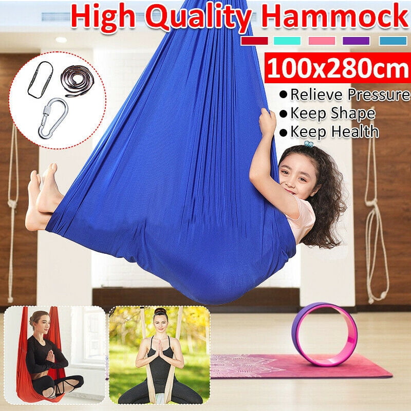 and SPD ADHD,Aspergers Elastic Therapy Swing Yoga Hammock/Indoor Therapy Swing for Adult and Kids with Sensory Needs for Autism