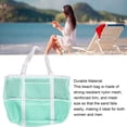 thumbnail image 4 of Large Mesh Beach Bag, Hollow Mesh Beach Bag Foldable Nylon  For Beach, 4 of 8