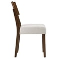 thumbnail image 4 of Side Dining Chair, Set of 2, Brown, Fabric, Kitchen Cafe Bistro Hospitality Restaurant, Modern Contemporary HB36824, 4 of 10