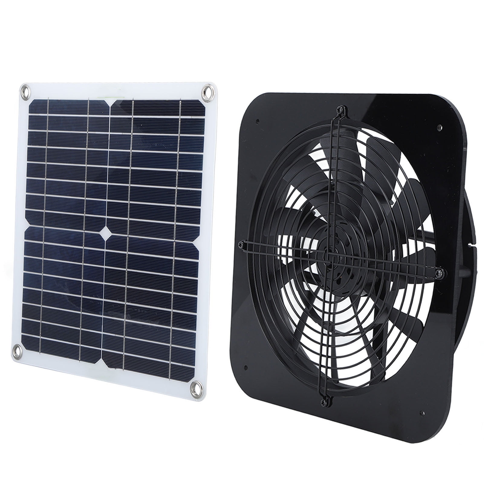 100W 18V Solar Panel Powered Exhaust Fan 13.5 Inch Solar Powered Attic  Ventilator for Pet House Chicken Coop RV Greenhouse | Walmart Canada