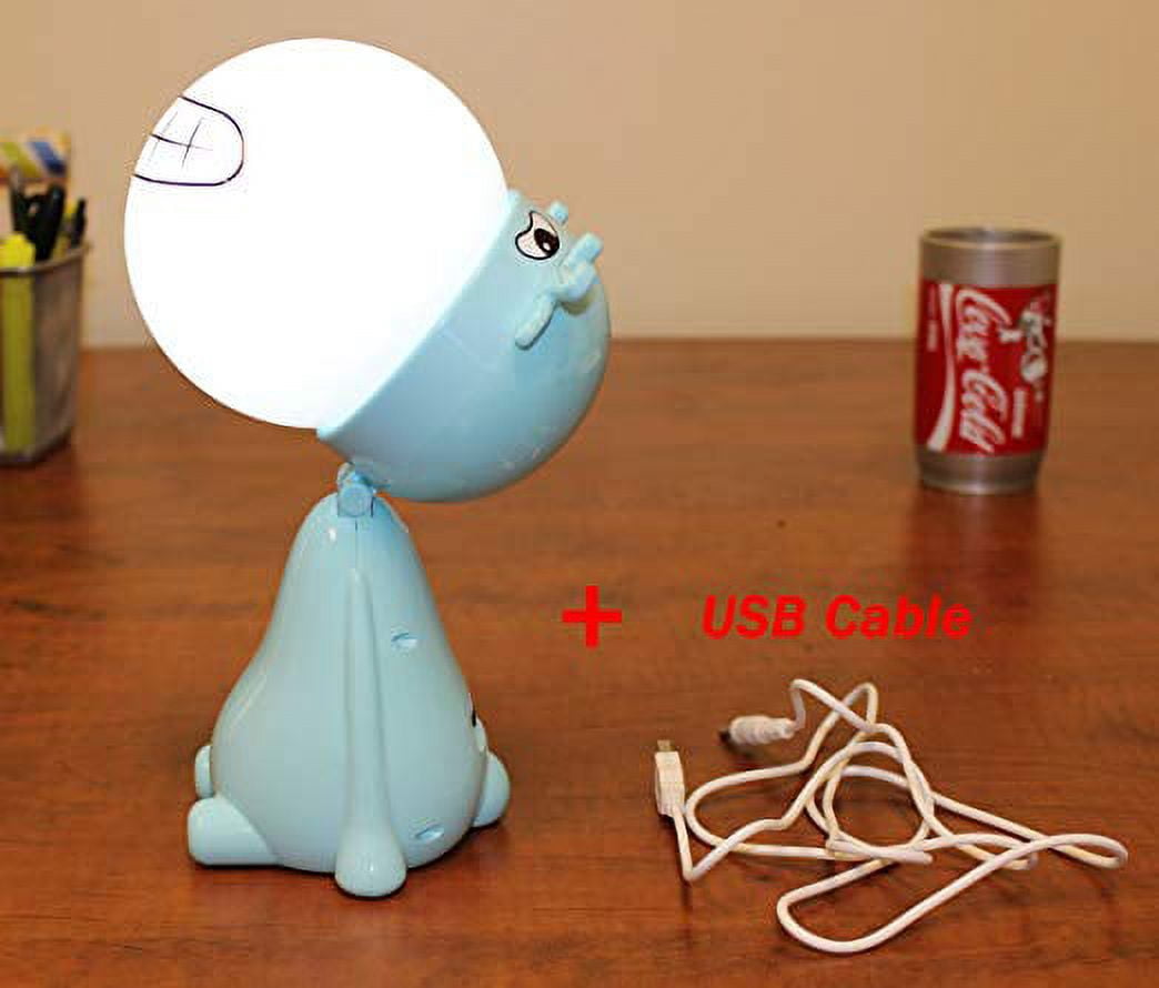 ERROR 9" LED Desk Nightlight Touch Control w USB Cable Adjustable Brightness in Nice Gift Package -D