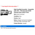thumbnail image 2 of Right Headlight Assembly - Compatible with 1992 - 1999 Chevy K2500 Suburban Sport Utility 4-Door 1993 1994 1995 1996 1997 1998, 2 of 2