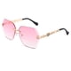 thumbnail image 1 of Gafas de Sol FEISEDY Clásicas Sin Montura B2567 Montura Metálica para Mujer, 1 of 7