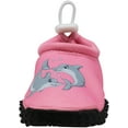 thumbnail image 5 of NORTY Toddler Girls Water Shoes Female Lake Aqua Socks Pink Dolphins 8, 5 of 7