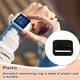 thumbnail image 5 of Bearachild Hebilla de goma práctica tapas de extremo cubierta impermeable Smartwatch accesorios ligero exquisito anillo de fijación correa de reloj Electrónica, 5 of 6