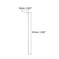 thumbnail image 2 of Unique Bargains 1/16' Ball End Hex Key Wrench, L Shaped Long Arm 40Cr Repairing Tool, SAE Sizes, 2 of 5