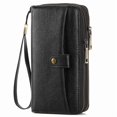thumbnail interactive-video image 1 of Magnetic Pocket Pal Purse GAEKEAO Women's Crossbody Phone Bag - RFID Blocking Vegan Leather Purse With Card Slots Phone Purse 1 of 12
