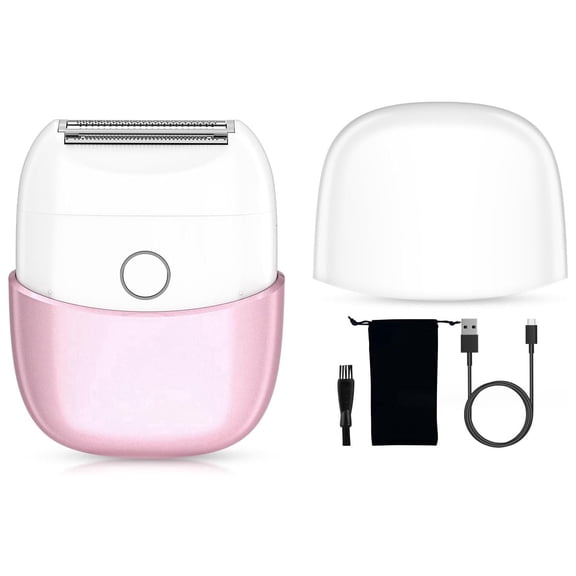 HRWOKI Hair Removal Epilator, Electric Razor for Women, Rechargeable Painless Wet Dry Shaver, Gentle & Quick for Face Legs Underarms Bikini Line