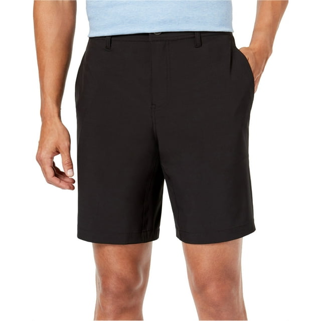 32 Degrees Shorts de Marche Décontractés Extensibles pour Hommes, Noir, 42