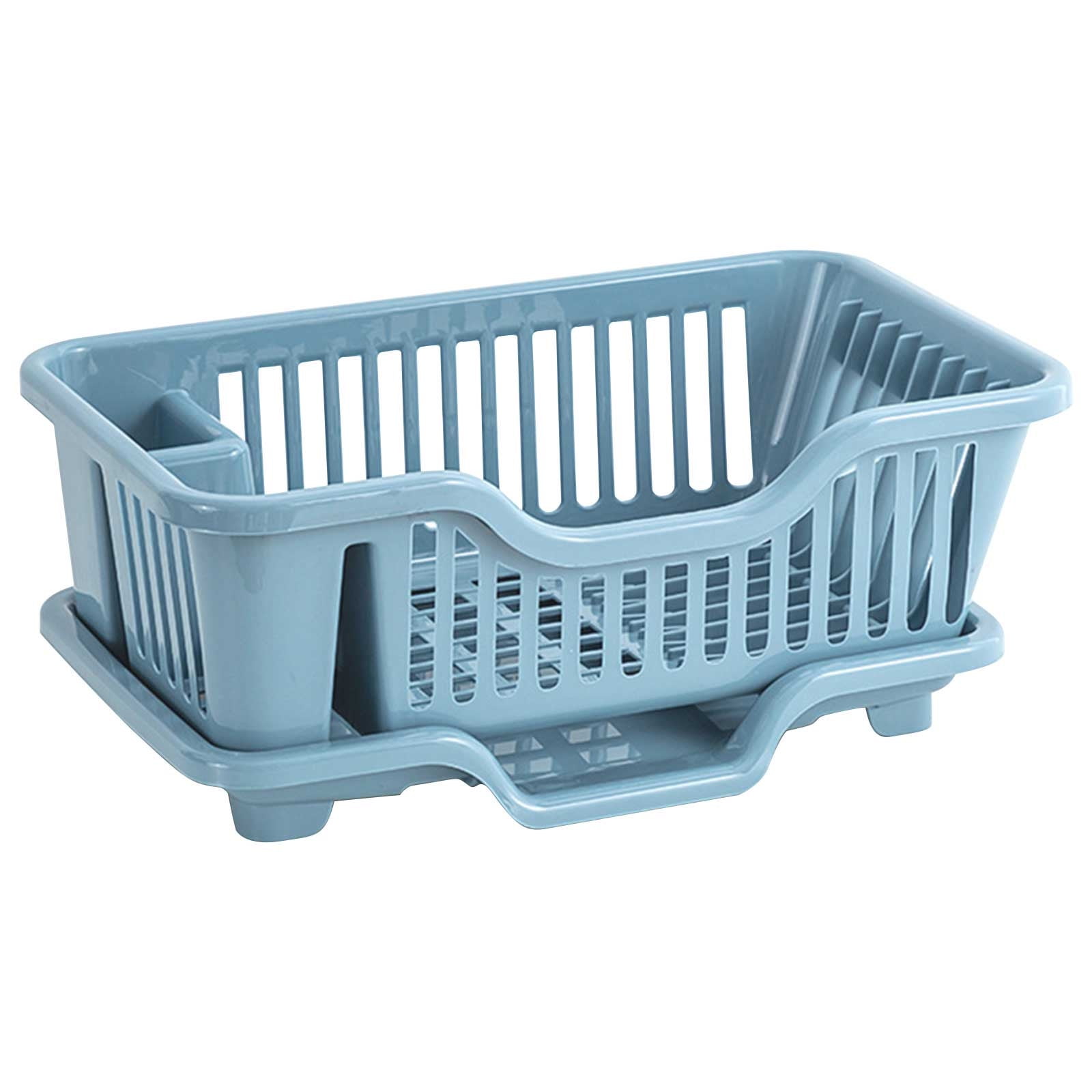 AYktou Dish Drying Rack,Dish Racks for Kitchen Counter,Mini Dish Rack with Drainboard,Dish Drainer & Tray Kitchen Sink Organizer for Small Spaces,Apartments,Boats,and More