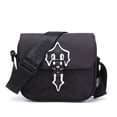 thumbnail image 1 of Blvck Trapstar Croix Chromée Off White Mode Urbaine Designer Schouder Crossbody Punk Rock Goth Y2K Étiquette Blanche Rétro, 1 of 5