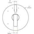 thumbnail image 2 of Speakman CPT-27400-MB Matte Vector Diverter Shower Valve Trim Kit Black, 2 of 2