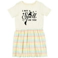thumbnail image 3 of Inktastic I Put a Spell on You Halloween Magic Girls Toddler Dress, 3 of 5