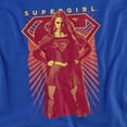 thumbnail image 2 of Supergirl Ready Set Women's T Shirt, Royal, Large, 2 of 6
