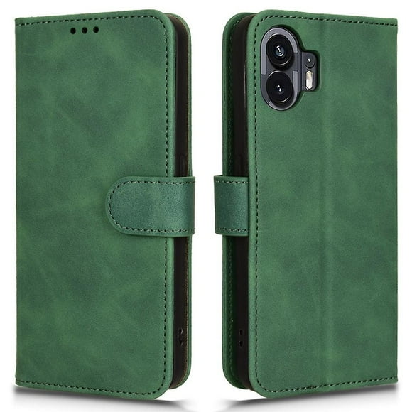 For Nothing Phone (2) Phone Case Stand Skin-touch Wallet PU Leather Full Protection Phone Cover