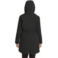 thumbnail image 3 of allbrand365 designer Womens Hooded Windbreaker Rain Jacket,Black,Small, 3 of 4
