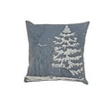 thumbnail image 1 of Coussin Polyester Renne Et Arbre 18 X 18 - Lot De 2, 1 of 4