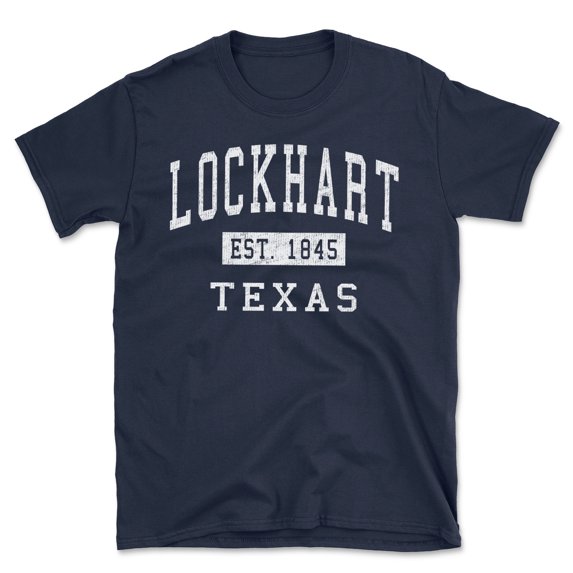 Lockhart Texas Classic Established Men's Cotton T-Shirt