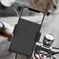 thumbnail image 4 of Bike Phone Holder - Phone Holder for Scooter - Waterproof Motorcycle Phone Mount Holder Handlebar Touch-screen Bike Cell Phone Holder, Anti-shake Scooter Phone Clip Black, 4 of 4