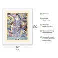 thumbnail image 2 of Portrait of Friederike Maria Beer - From an Original Color Painting by Gustav Klimt c.1916 - Fine Art Rolled Canvas Print 20in x 26in, 2 of 4