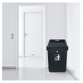 thumbnail image 3 of 15 Gallon Kitchen Top Garbage Can, 4-Pack Plastic Top Lid Trash Can, Gray, 3 of 5