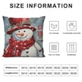 thumbnail image 5 of SHANXI Christmas Decor Christmas s Linen Pillowcase Decoration for Sofa , 22x22in, 5 of 5