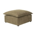 thumbnail image 2 of Taburete Puff Nabu Verde Olivo Kessa Muebles, 2 of 5