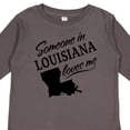 thumbnail image 4 of Inktastic Someone in Louisiana Loves Me Boys or Girls Long Sleeve Toddler T-Shirt, 4 of 5