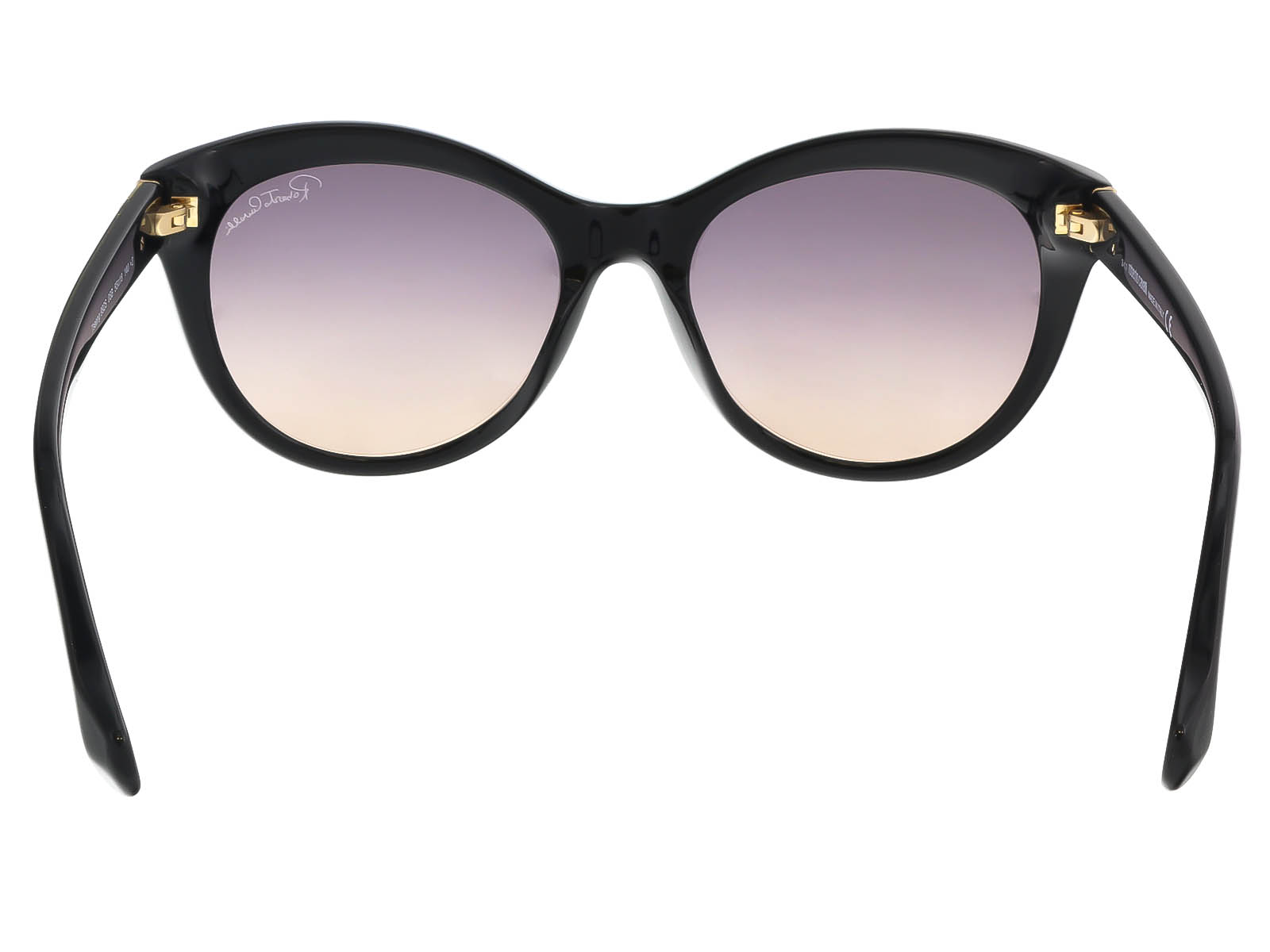 Roberto Cavalli RC992S TSEANG 05B Black Cat Eye Sunglasses 