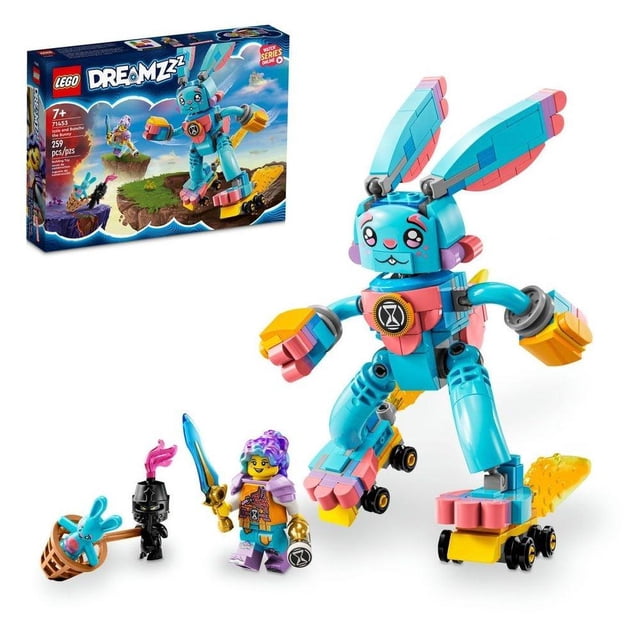 Set LEGO DREAMZzz Izzie y el Conejo Bunchu 71453