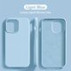 thumbnail image 3 of Funda de silicona líquida de lujo para For iPhone 14, 13, 12, 11, 15 Pro Max Mini, cubierta a prueba de golpes, X, XS, XR, 6s, 7, 8 Plus, fundas de teléfono, accesorios, 3 of 5