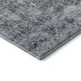 thumbnail image 3 of Addison Rugs Mayfield Premium Machine Washable Transitional Lattice Denim Round Rug, 8' x 8', 3 of 6