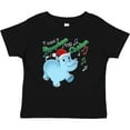 thumbnail image 3 of Inktastic I Want a Hippopotamus for Christmas Hippo in Santa Hat Boys or Girls Baby T-Shirt, 3 of 5