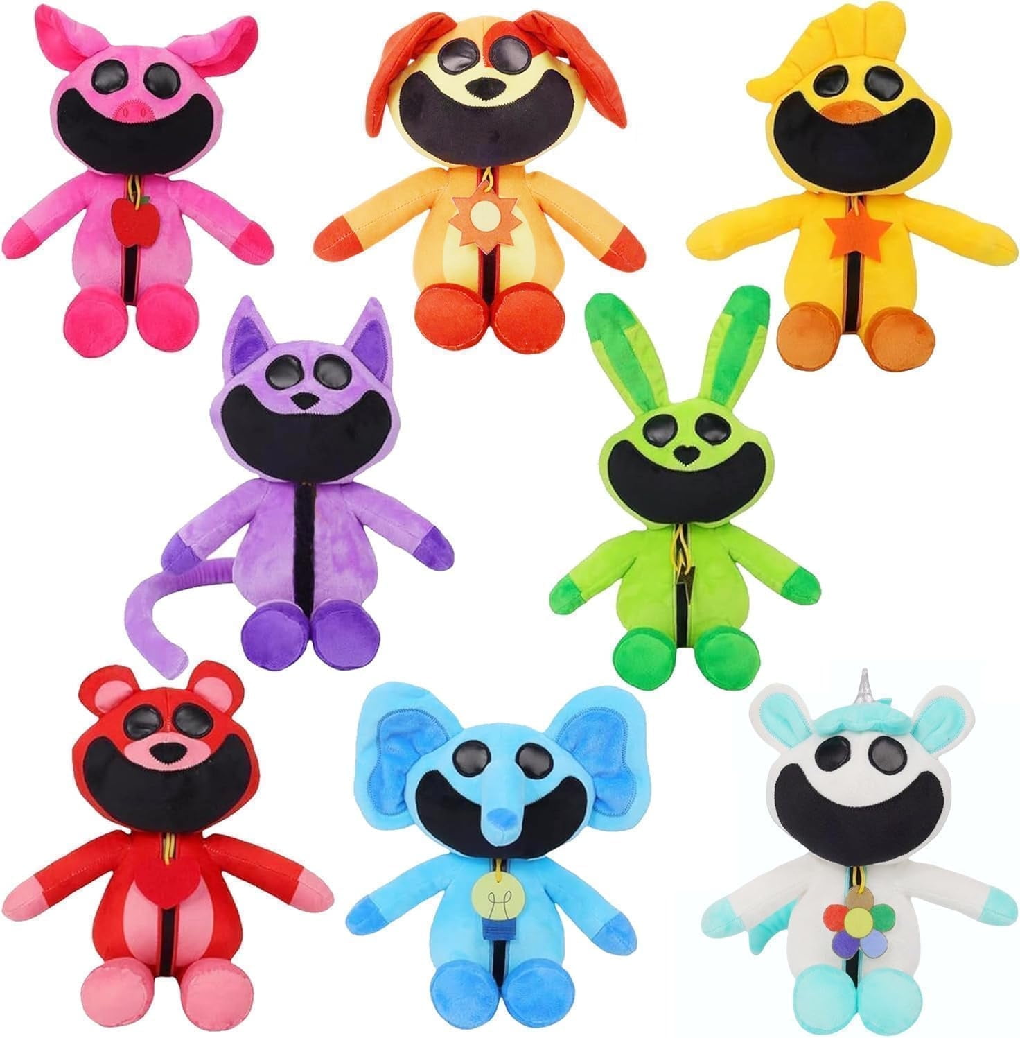 Smiling Critters Plushies,Catnap Plush, , Catnap,Hoppy Hopscotch