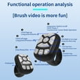 thumbnail image 4 of pitrice Bluetooth Controller For Remote Liking And Volume Adjustment On Phone Can Operate Phone Any black, 4 of 6