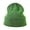 black GREEN, variant on Crochet Striped Pullover Hat Cycling Hat for Autumn Spring Windproof and Warmth