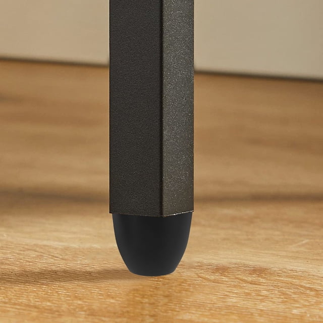 unbranded 8Ud Pies De Plástico Para Muebles Resistentes Y Fáciles De Instalar En Hogar Negro