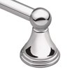 Moen DN8418CH Preston Collection 18-Inch Single Bathroom Towel Bar, Chrome