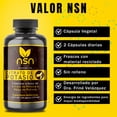thumbnail image 4 of NSN Citrato de Potasio | Con Pulpa de Plátano | 550 mg por Porción | 200 Cápsulas NSN Natural Smarth Nutrition Essentials, 4 of 7