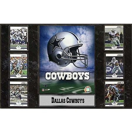 NFL Dallas Cowboys 6-Card Plaque, 13x20