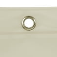 thumbnail image 3 of Solid Cream Shower Curtain, 3 of 3