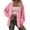 Pink, variant on Vedolay Womens Sweaters Autumn Long Sleeve Loose Sweaters Cardigan Coat 2023 Black,M
