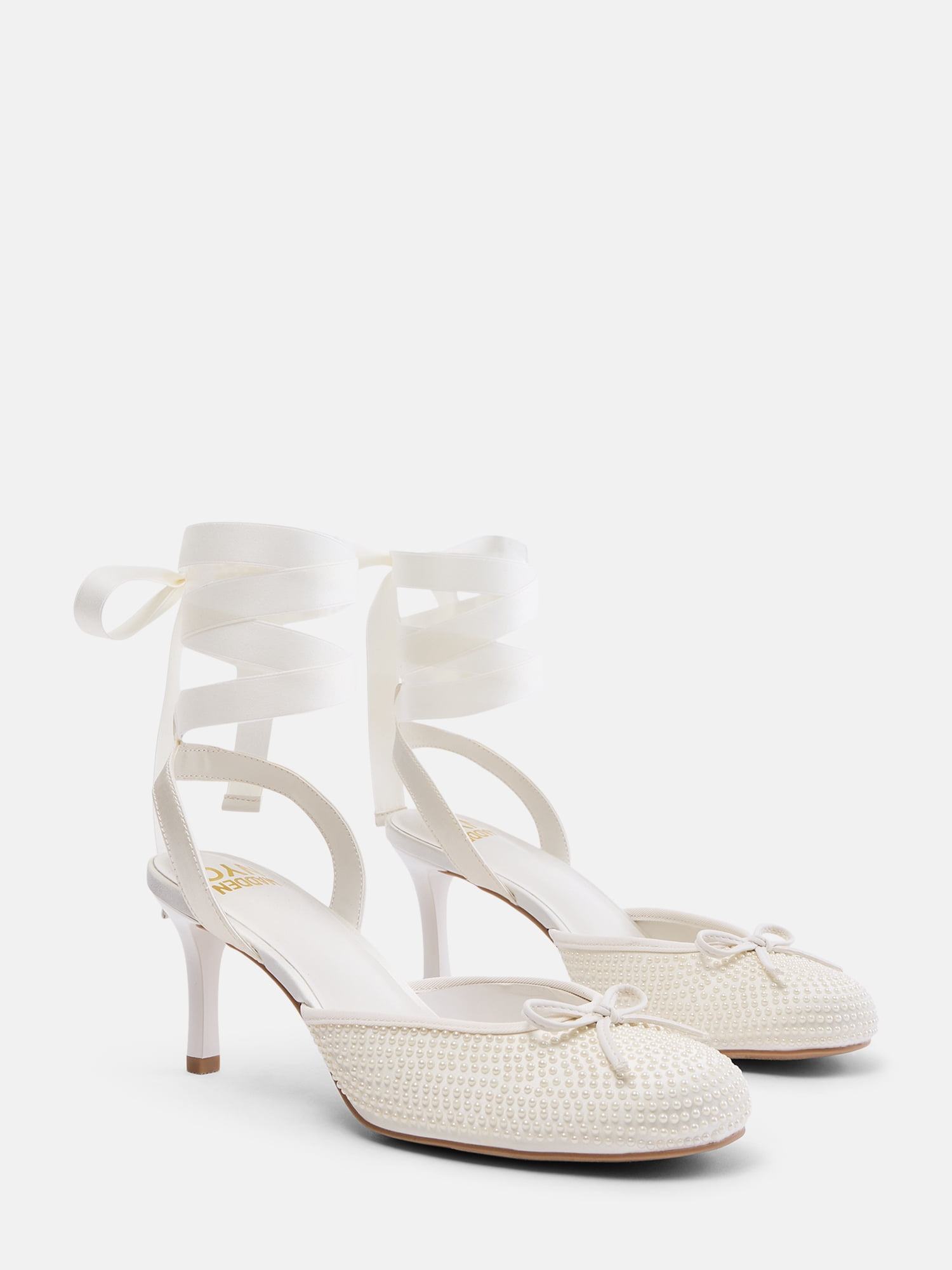 Madden NYC Women's Ankle Wrapped Heels