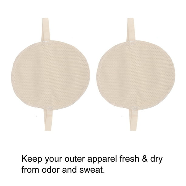 Almohadillas absorbentes de Algodón para Axilas, Protector Contra El Sudor, Tono de Piel para Un Uso Seguro