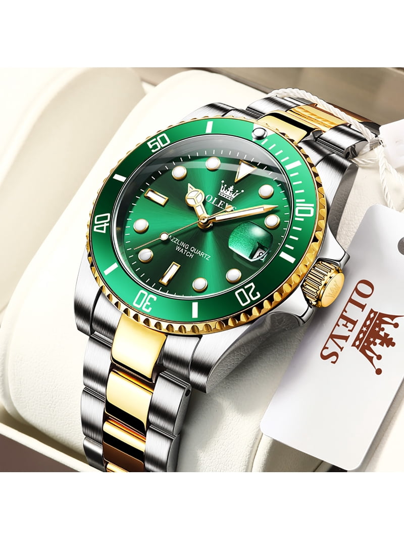 OLEVS Watches for Men Classic with Date Business Dress  display picture 2