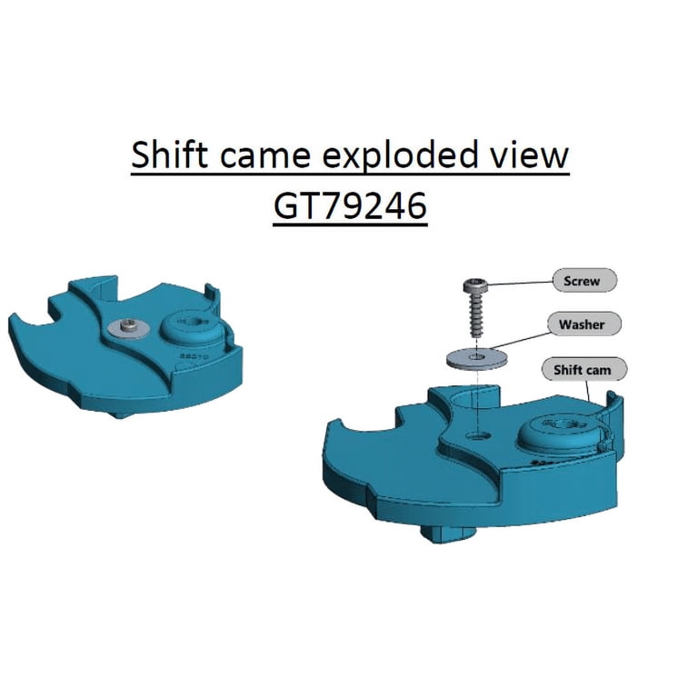 GT79246 Shift Cam General Transmission replaces John Deere