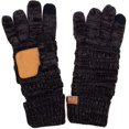 thumbnail image 1 of Gant Côtelé Solide pour Femme avec Embouts Intelligents (G-20)(G-33), 1 of 1