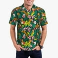 thumbnail image 5 of Wukai Cute Tribal Leopards Men’s Polo Shirts,Quick-Dry Athletic Shirt,Classic Fit Shirts-XX-Large, 5 of 8